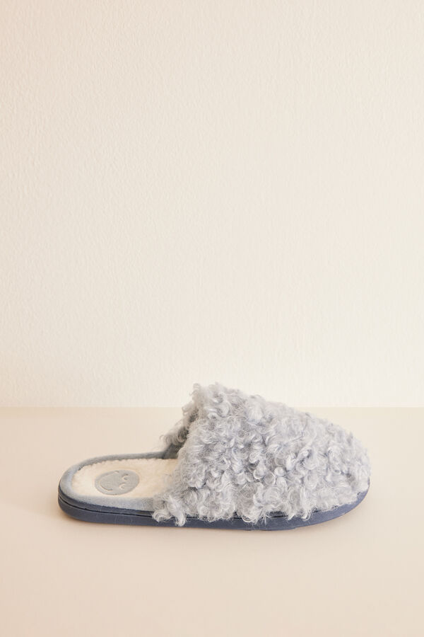 Women'secret Chinelos de quarto casa pelo SmileyWorld &reg; azul