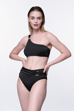 Womensecret Bikini top ligero relleno Azores negro