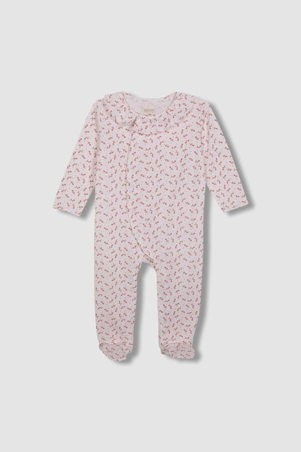 Gocco Pijama estampado florecitas rosa rosa