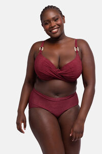 Dorina Top de biqu&iacute;ni vermelho