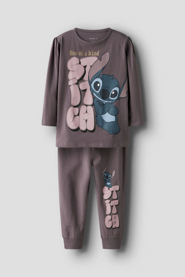Name it Pijama Stitch de ni&ntilde;a morado/lila