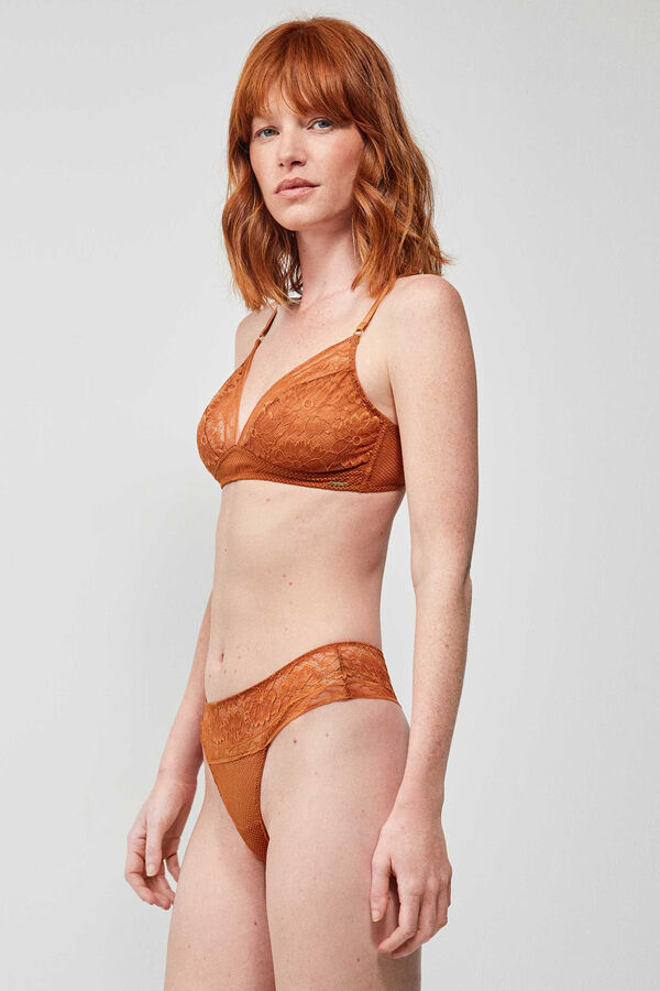 Gisela Sujetador triangular sin aro estampado