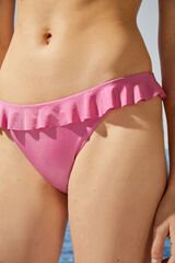 Womensecret Braga bikini clásica rosa volantes rosa