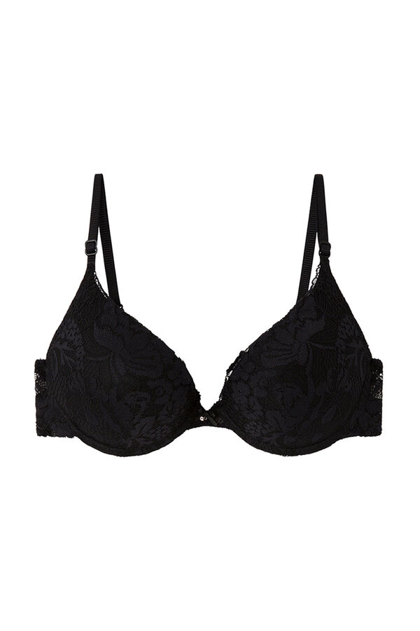 Women'secret GORGEOUS Sujetador push up encaje negro negro