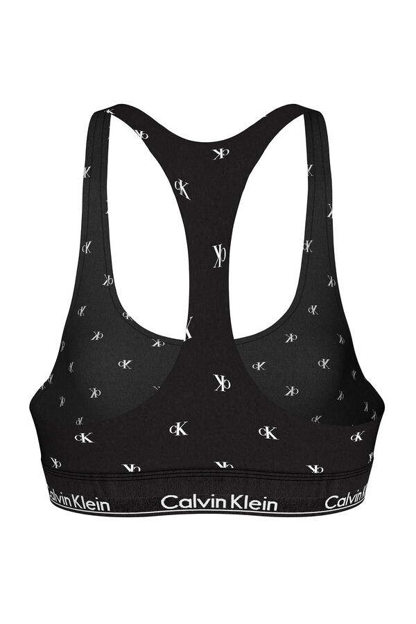 Calvin Klein Sutiã bralette CK preto