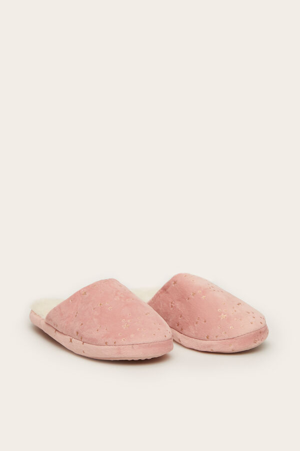 Women'secret Zapatillas casa La Vecina Rubia rosa