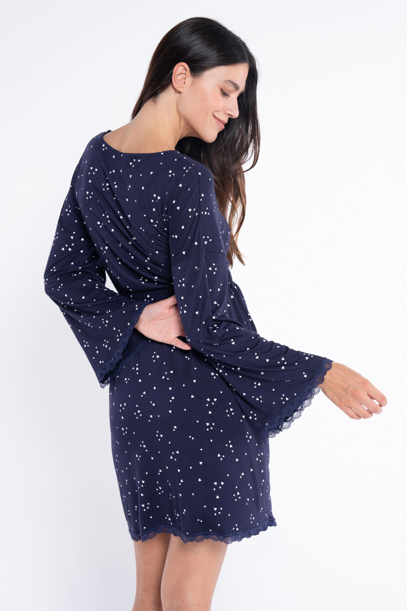 Ohma! Bata premam&aacute; estampado corbatero