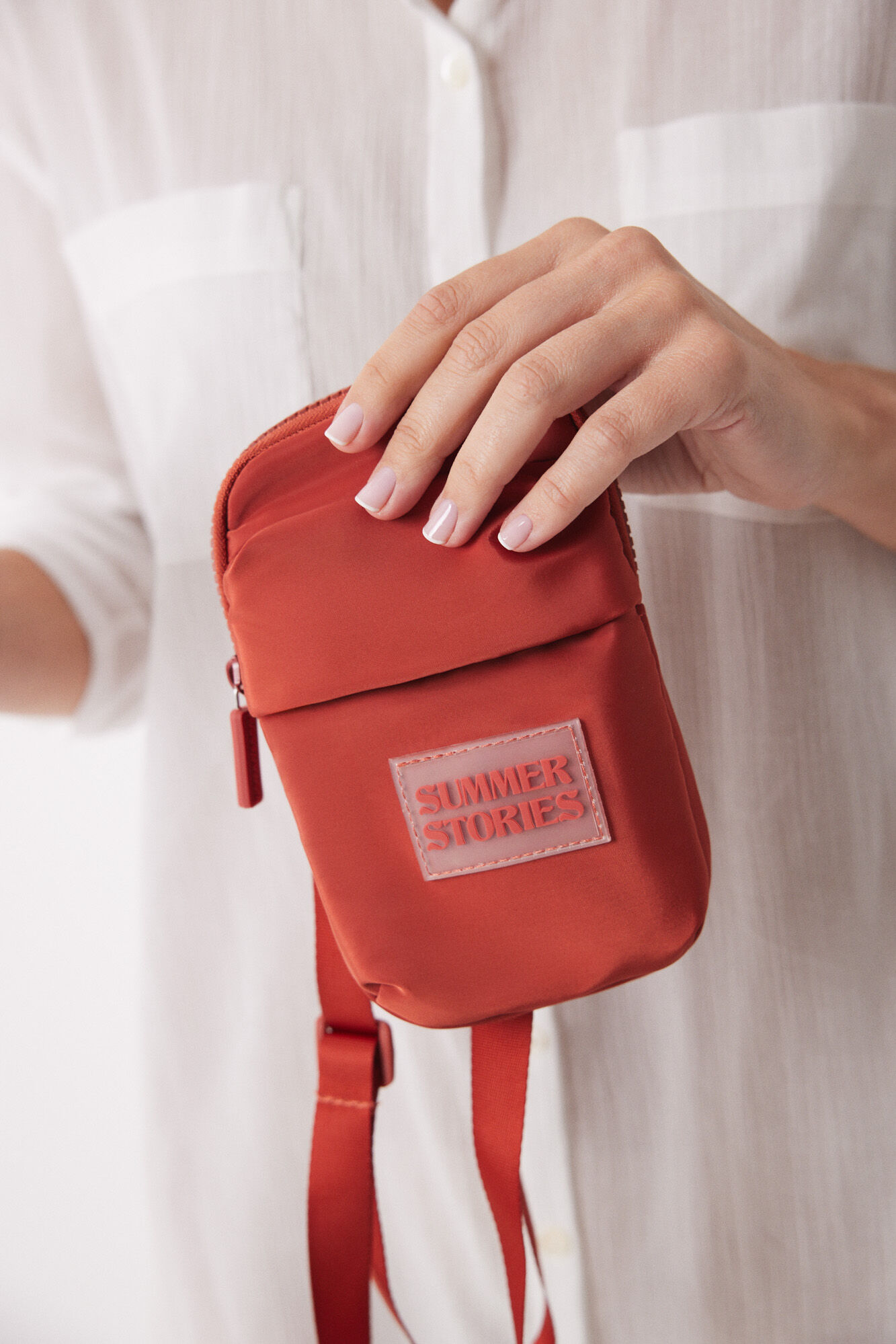 Women'secret Capa para celular em nylon laranja