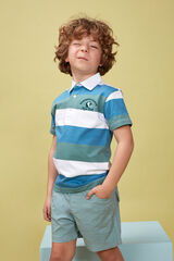 Gocco Polo rayas blanco blanco