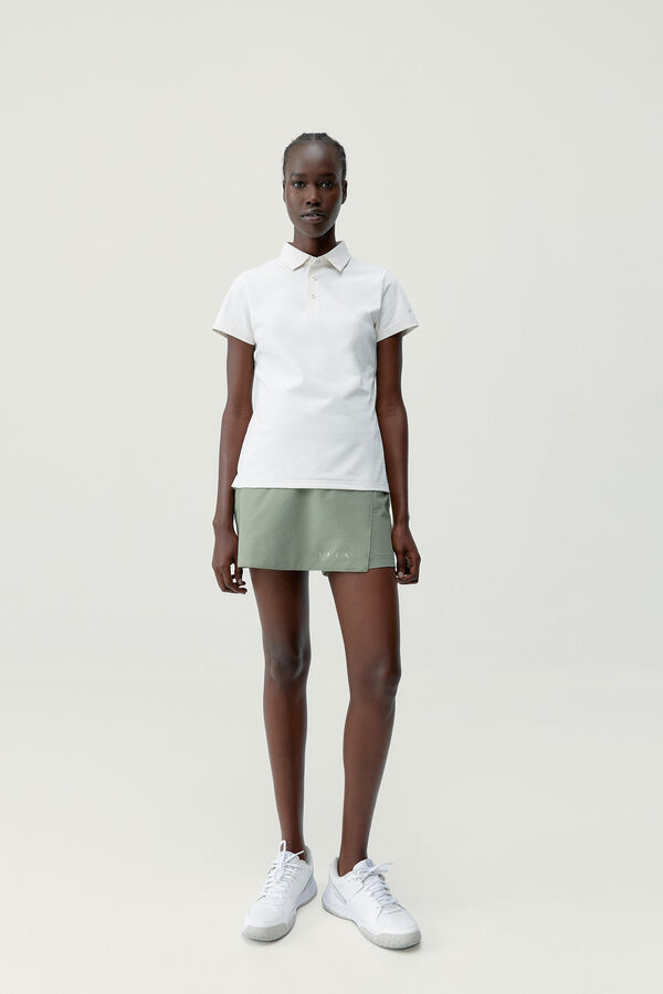 Born Living Yoga Camiseta Polo Aberta bege