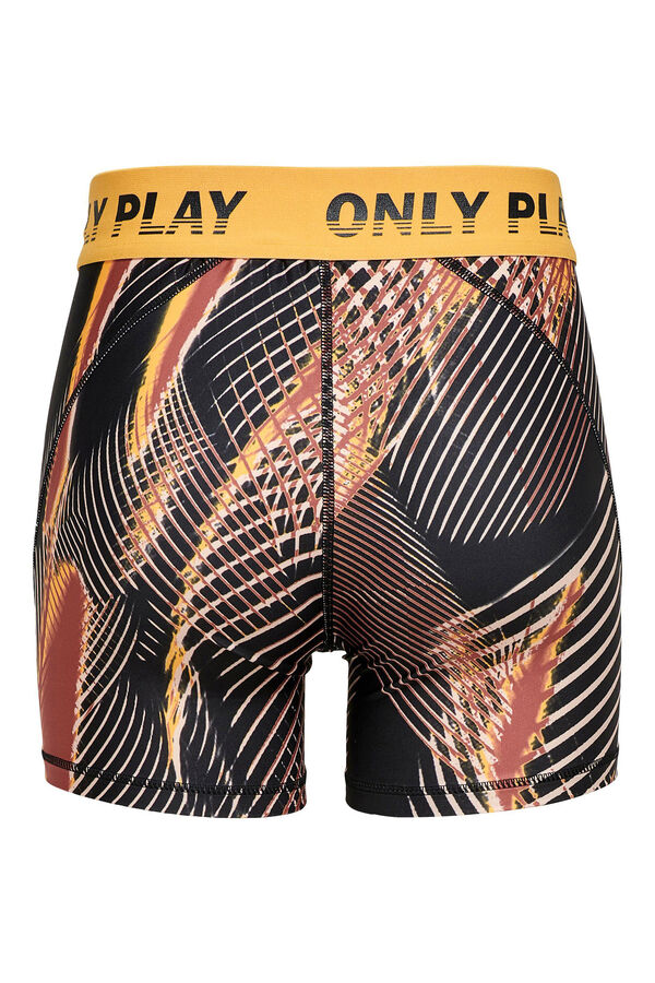 Only Play Legging cortos entrenamiento negro