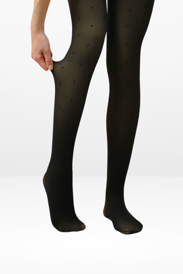 Ivette Bridal Panty Opac Doble Capa 85Dn Velvet Fantasy estampado