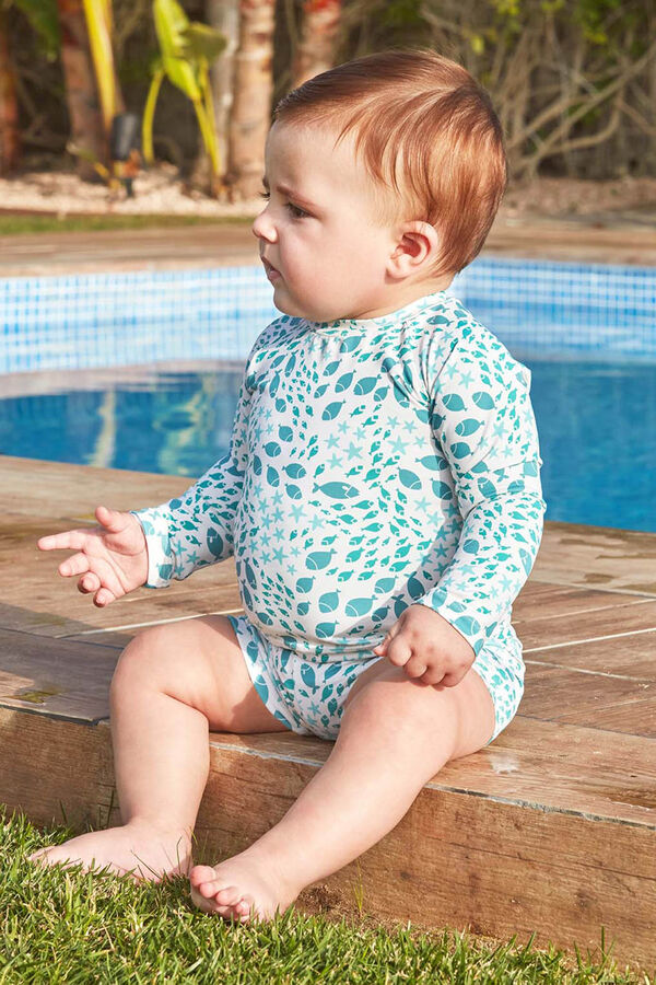 Gocco Camiseta proteccion manga larga blanco blanco