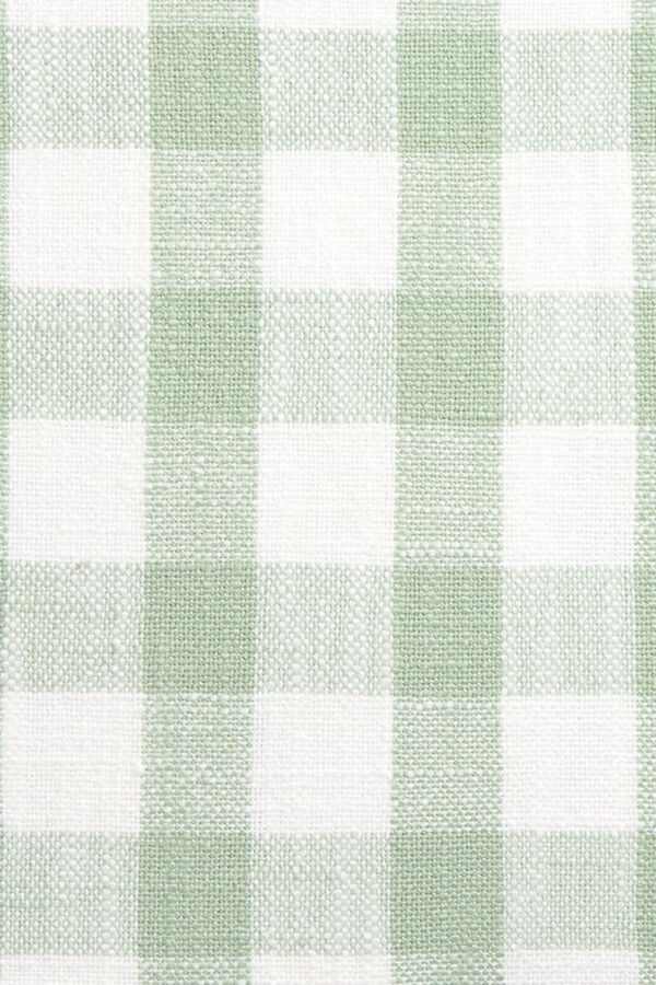 Textura Capa de almofada de algod&atilde;o xadrez bege