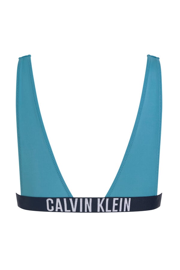 Calvin Klein bralette com logo azul Calvin Klein azul