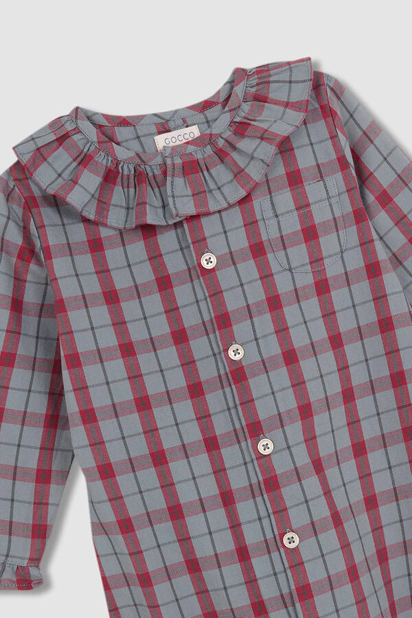 Gocco Pijama verde de quadros verdes verde