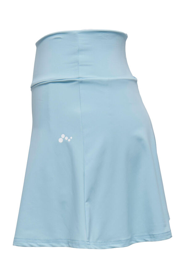 Womensecret Falda deportiva cintura alta azul