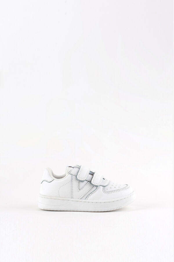 Victoria Sapatilhas brancas para meninos branco