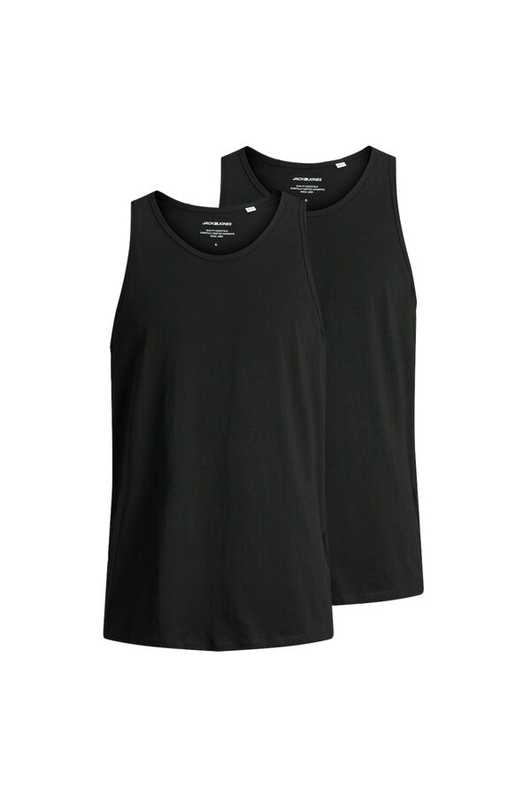 Jack & Jones Pacote de 2 camisetas mangas preto