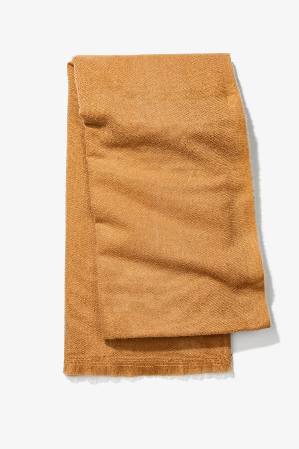 Vilanova Len&ccedil;o Retangular Simples castanho