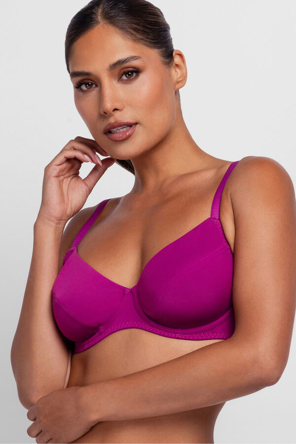 Dorina Soutien Angie com soutien sem enchimento, pacote com dois preto