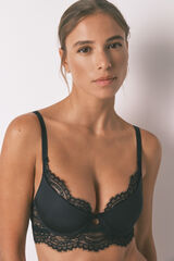 Women'secret GORGEOUS renda push-up de soutien preto