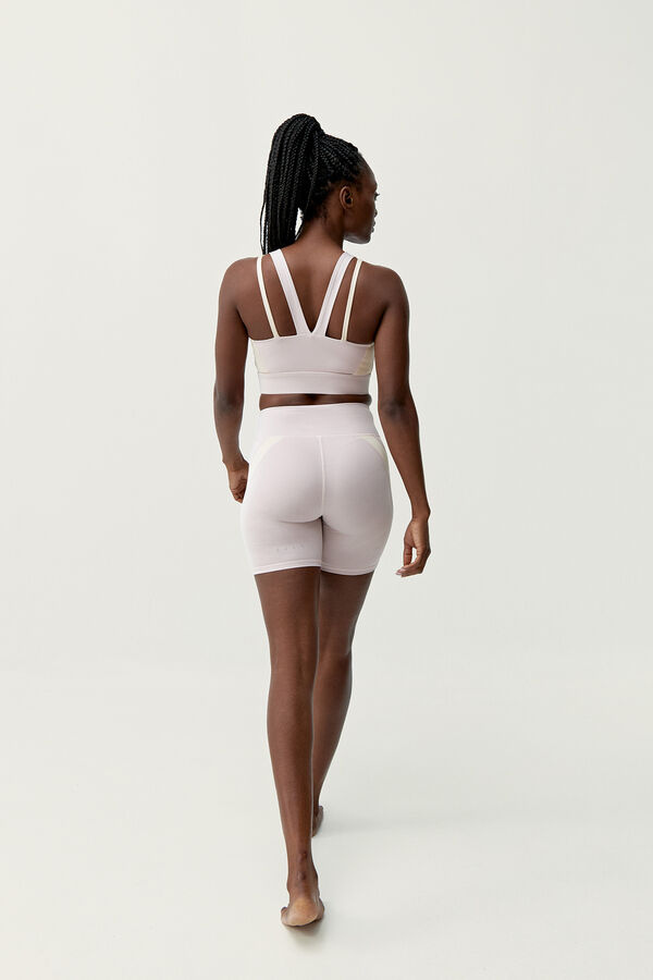 Born Living Yoga Top Latika Pink Soft/Tapioca Soft rosa