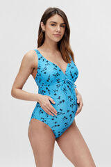 Mamalicious Fato de banho maternity azul