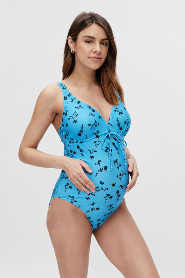 Mamalicious Fato de banho maternity azul