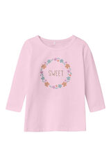 Name it Camiseta de menina doce rosa