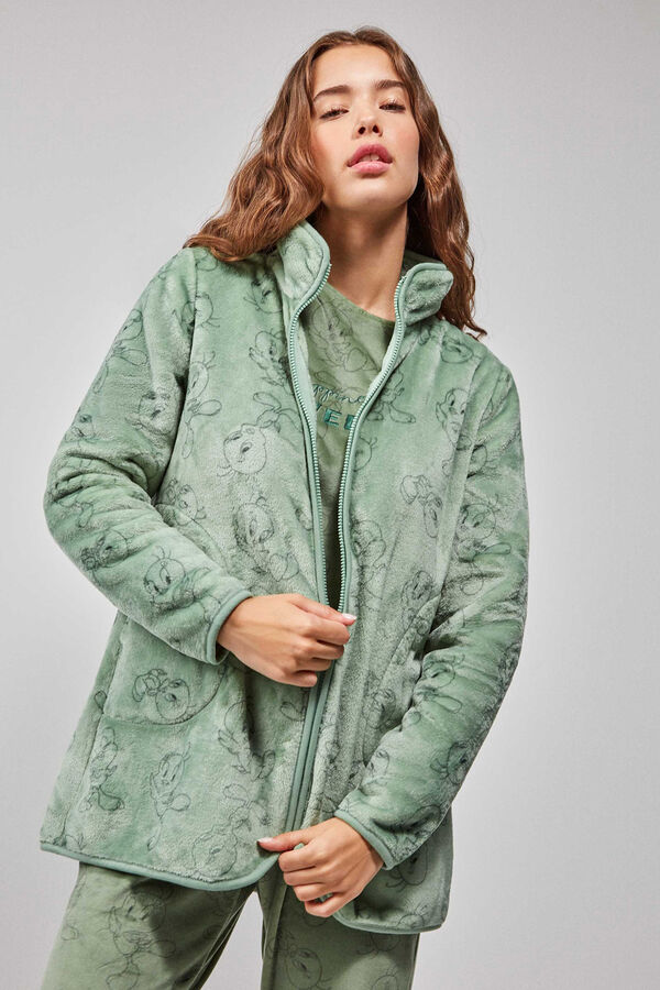 Gisela Robe polar verde