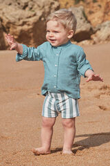 Gocco Mai&ocirc; riscas cinza cinzento