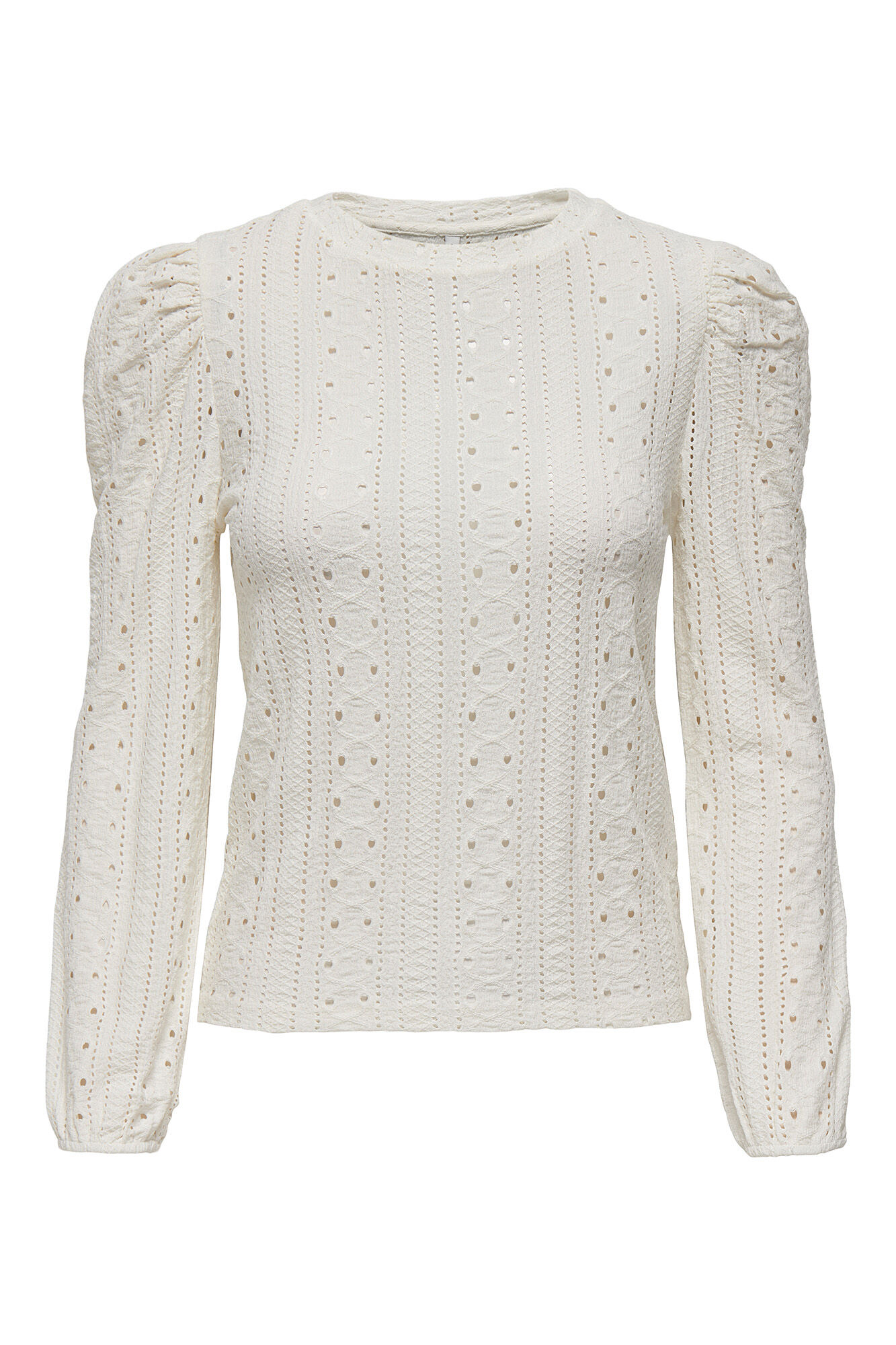 Only Maternity Camisa premam&aacute; de mangas abullonadas en punto Jacquard