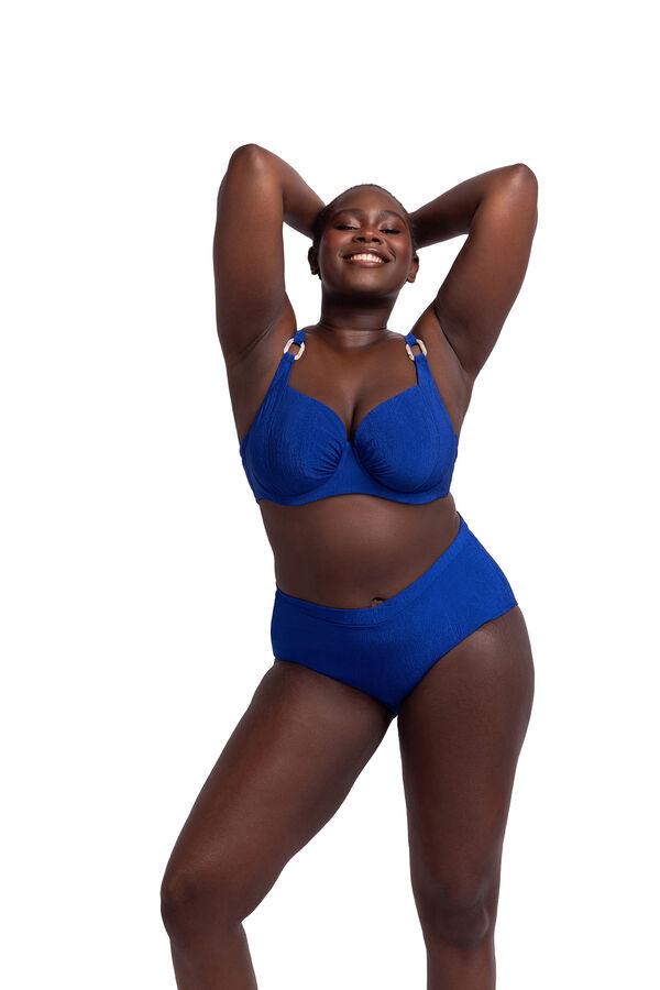 Dorina Top de biquíni enchimento azul