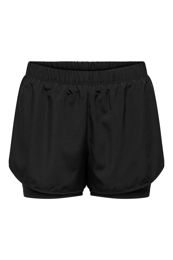 Only Play Short malla deportiva negro