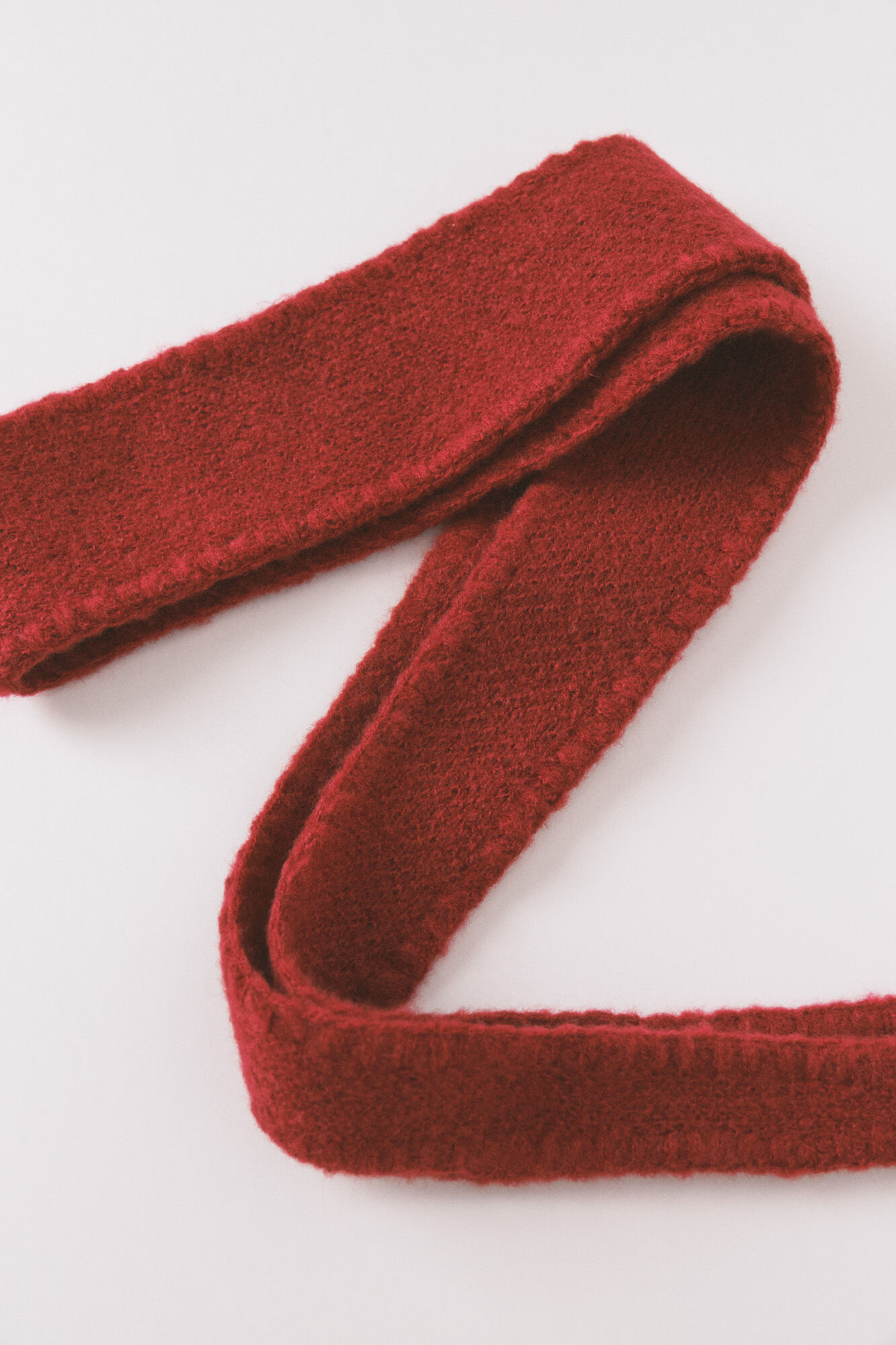 Women'secret Bufanda estrecha tricot rojo 