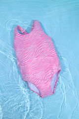 Name it Ba&ntilde;ador cebra espalda cruzada fucsia