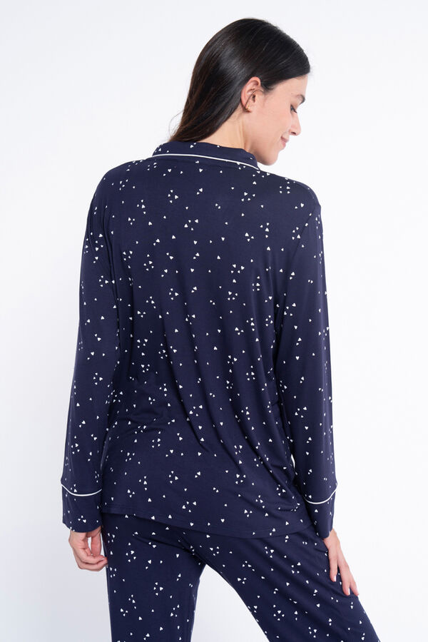 Ohma! Pack pijama estampado copos azul