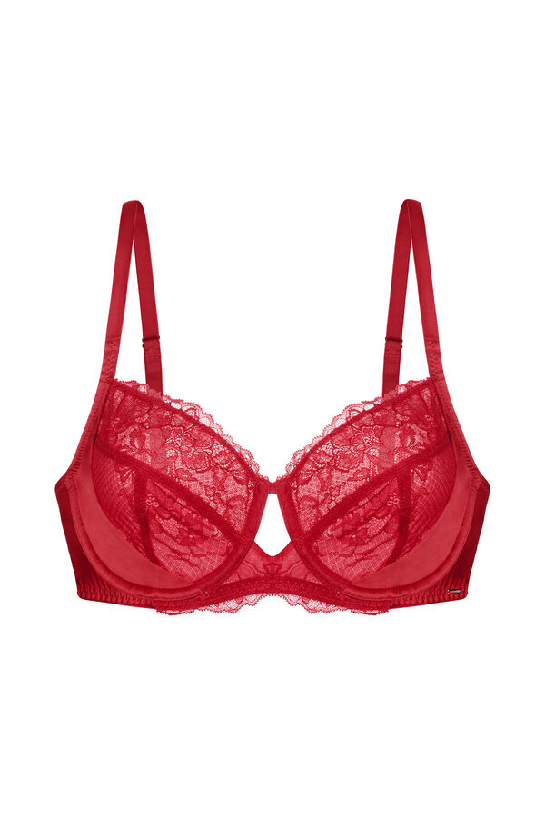 Dorina Soutien com aro sem enchimento vermelho