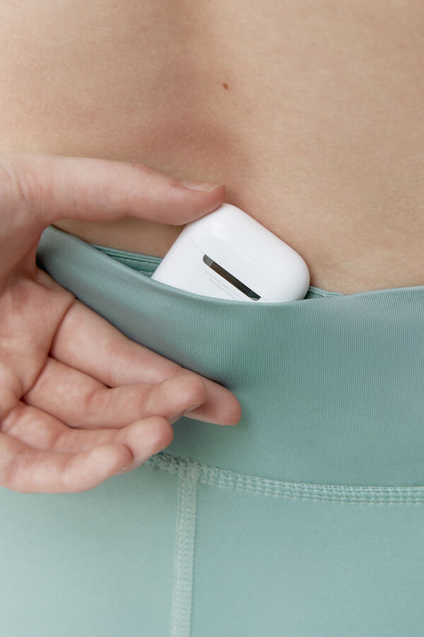 Born Living Yoga Legging Night Jade Cinza bege