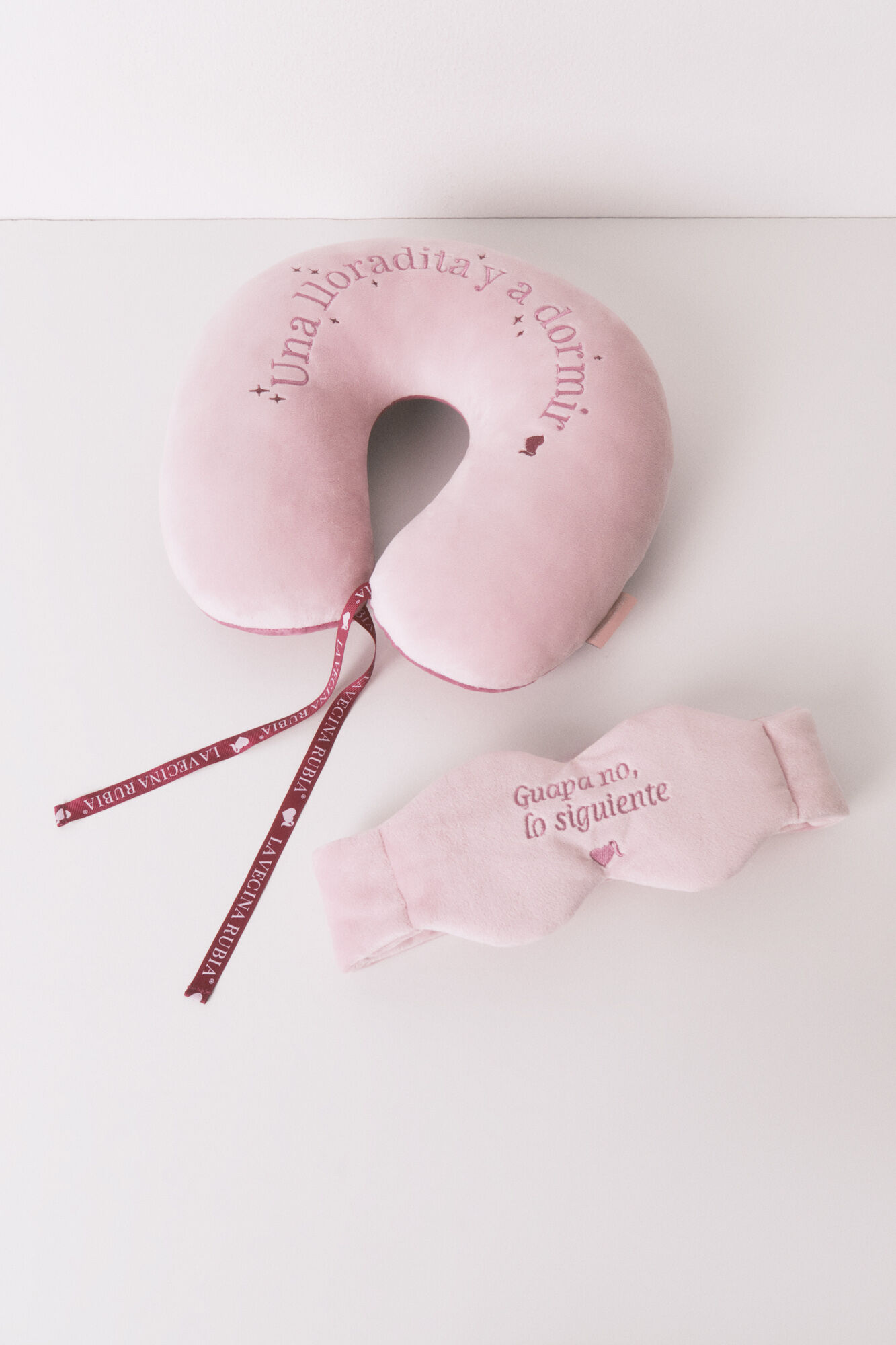 Women'secret Almofada de gola de viagem rosa