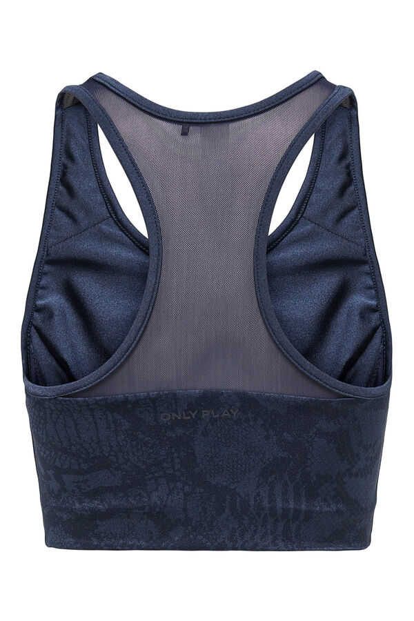 Only Play Top espalda nadadora azul