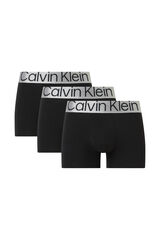 Calvin Klein Pack 3 b&oacute;xer cinturilla brillante estampado