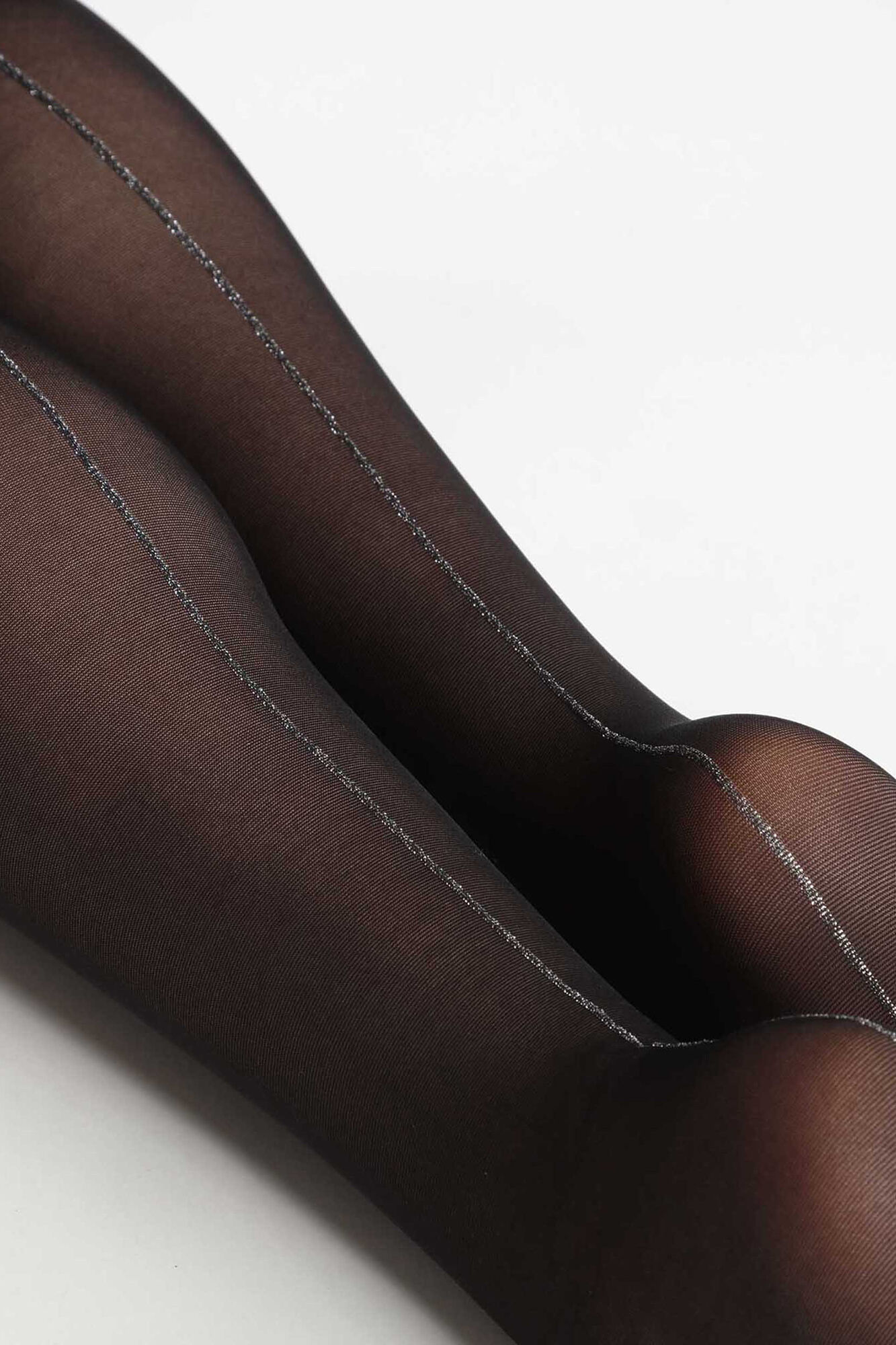 DIM Fantasia Style Le Raffin&eacute; Collants - Preto