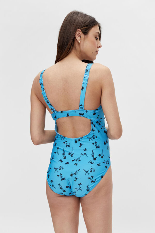 Mamalicious Fato de banho maternity azul