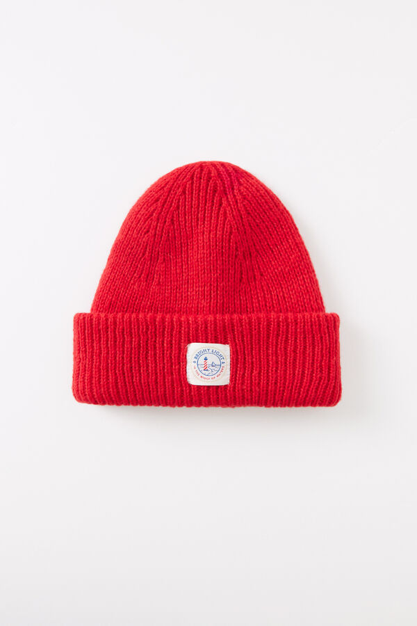 Women'secret Gorro tipo beanie rojo rojo