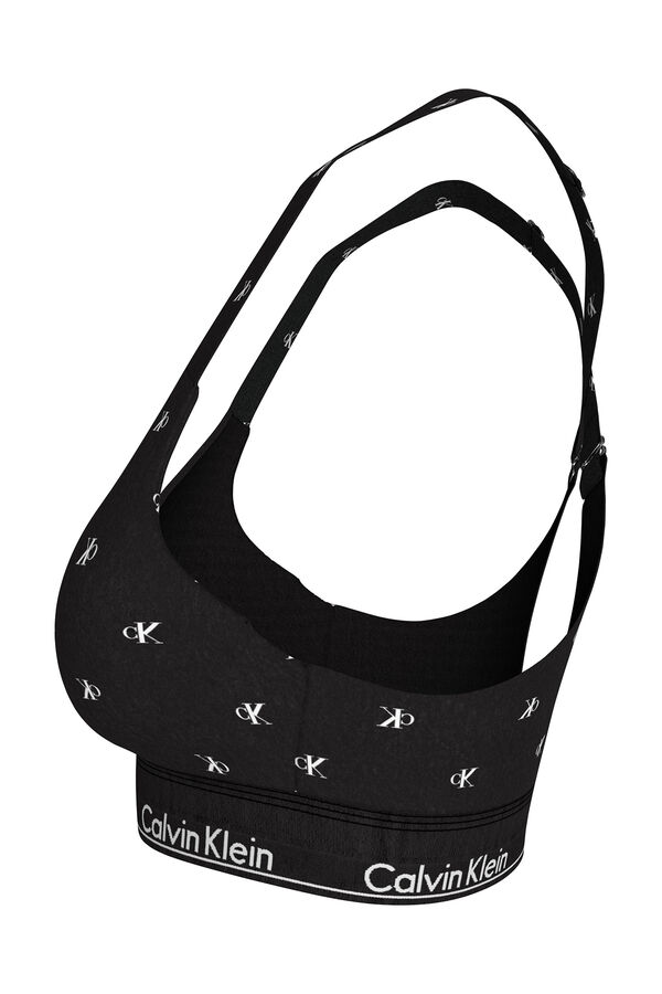 Calvin Klein bralette CK preto