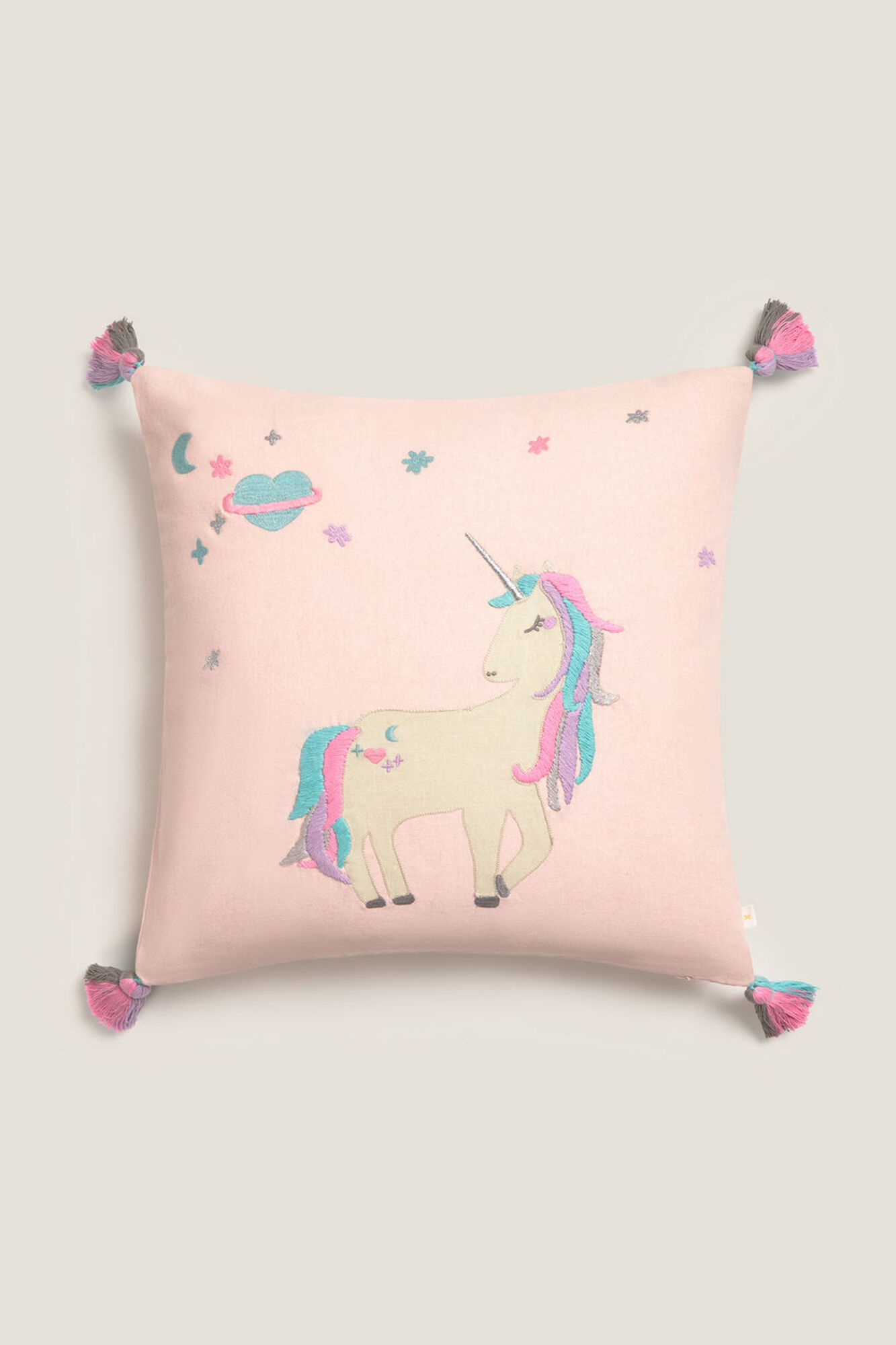 Textura Funda coj&iacute;n unicornio