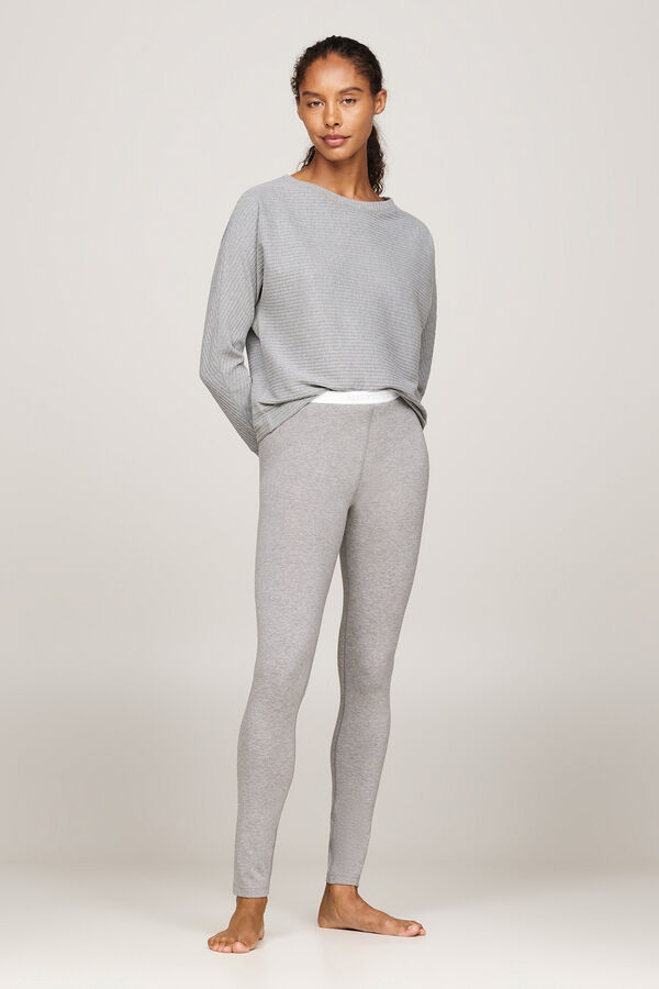 Tommy Jeans Legging longa cinzento