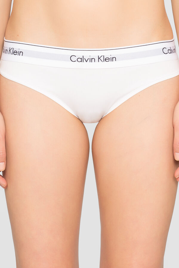 Calvin Klein Bragas cinturilla el&aacute;stica Modern Cotton&nbsp; blanco
